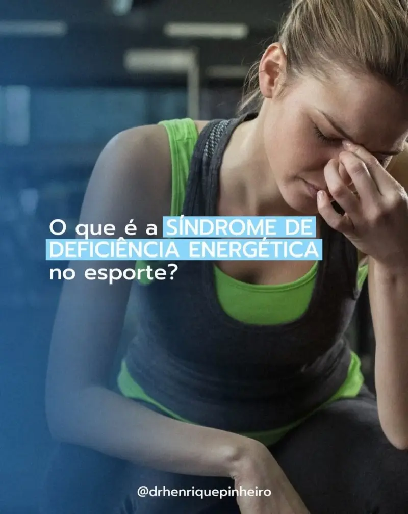 O Que é a Síndrome de Deficiência Energética no Esporte (RED-S)?